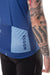 ecoon apparel cycling vest alpe d huez men sustainable clothing recyclable premium blue KRN glasses ECO180703TL L