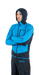 ecoon apparel jacket midlayer ecoactive light insulated hybrid with hood men sustainable clothing recyclable premium light blue blue KRN glasses 