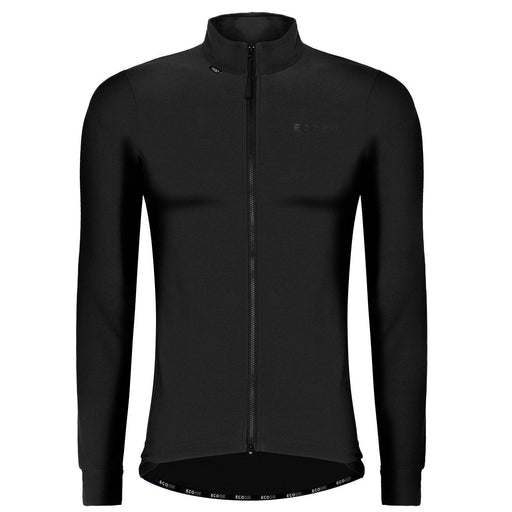 ecoon apparel cycling jacket puy de dome men sustainable clothing recyclable premium black KRN glasses ECO182301TL L