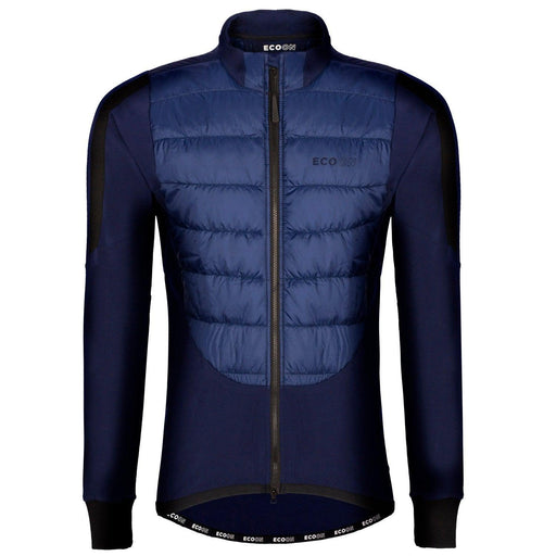 ecoon apparel cycling jacket clermont ferrant men sustainable clothing recyclable premium blue KRN glasses ECO182520TM M