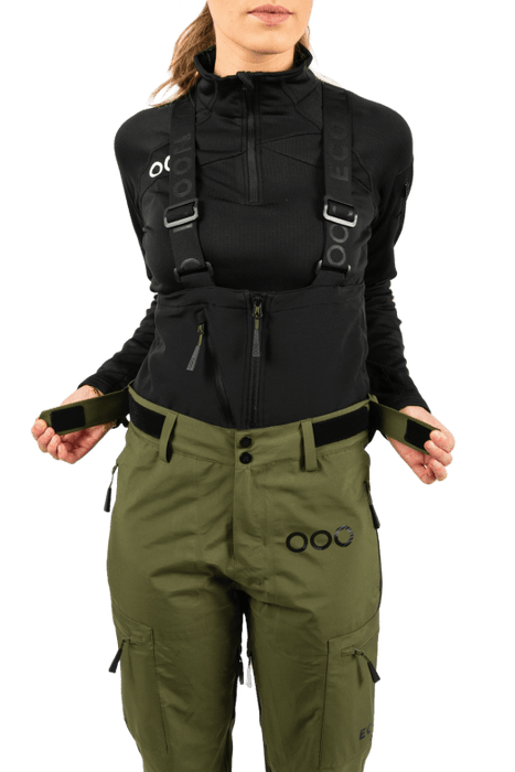 ecoon apparel pants ecoexplorer women sustainable clothing recyclable premium khaki KRNglasses ECO220121TS