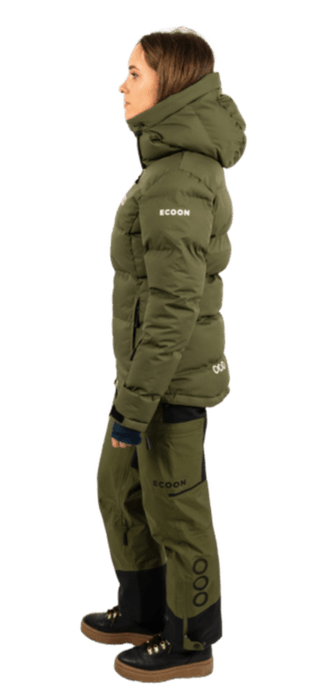 ecoon apparel pants ecoexplorer women sustainable clothing recyclable premium khaki KRNglasses ECO220121TS