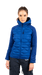 ecoon apparel jacket midlayer ecoactive hybrid insulated with hood women sustainable clothing recyclable premium blue KRN glasses ECO280903TXS XS