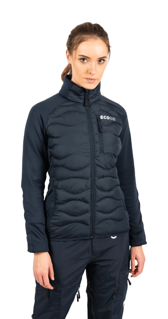 Ecoon Apparel Jacket Midlayer Ecoactive Hybrid Insulated Women