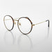 image of sunglasses model SUNGLASS MUSEUM SUNGLASS MUSEUM Round Preppy Polo Style Clear Lens Tortoise Vintage Glasses - Einstein
