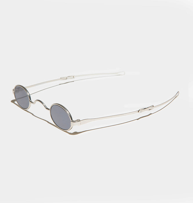 SUNGLASS MUSEUM Tiny Oval Spectacle Sunglass with Sliding Temples - Eli