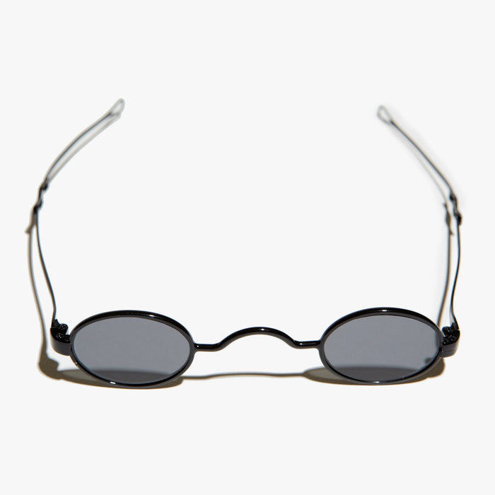 SUNGLASS MUSEUM Tiny Oval Spectacle Sunglass with Sliding Temples - Eli