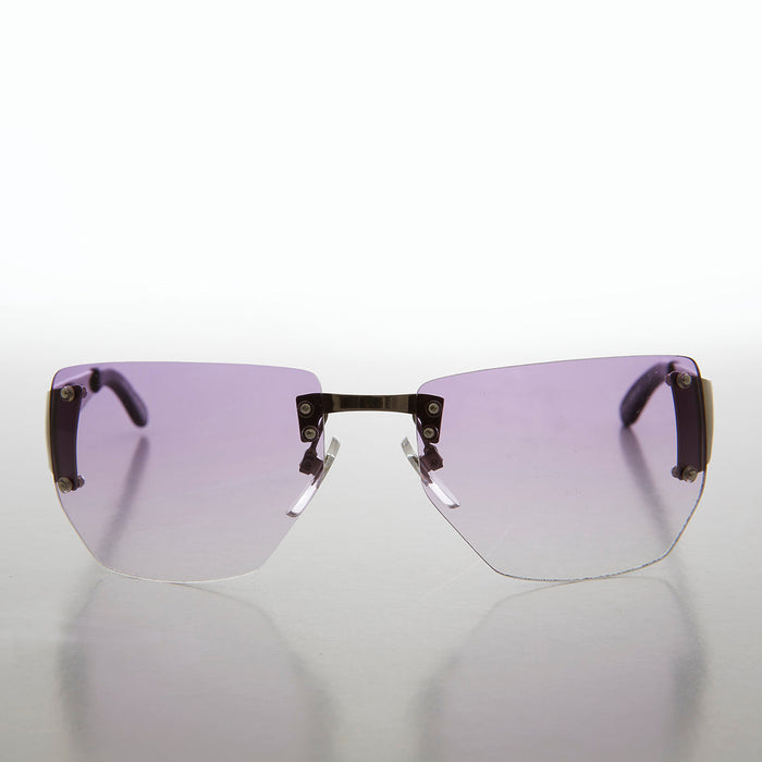 SUNGLASS MUSEUM Rimless y2k Sunglass - Emerson