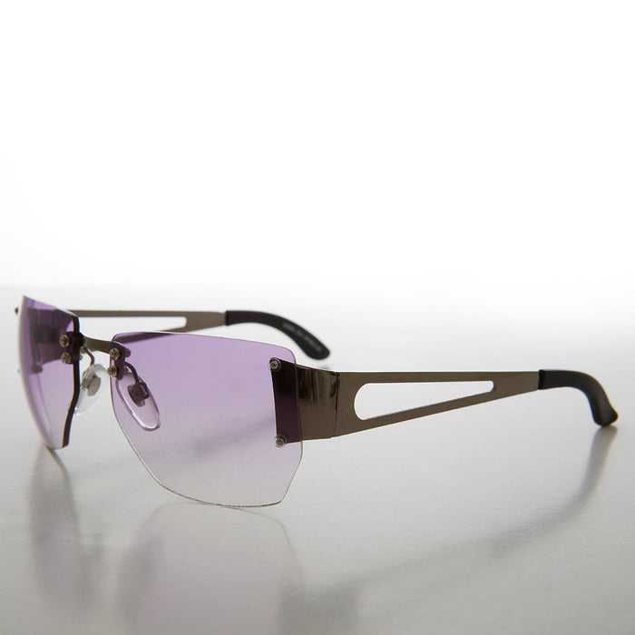 SUNGLASS MUSEUM Rimless y2k Sunglass - Emerson