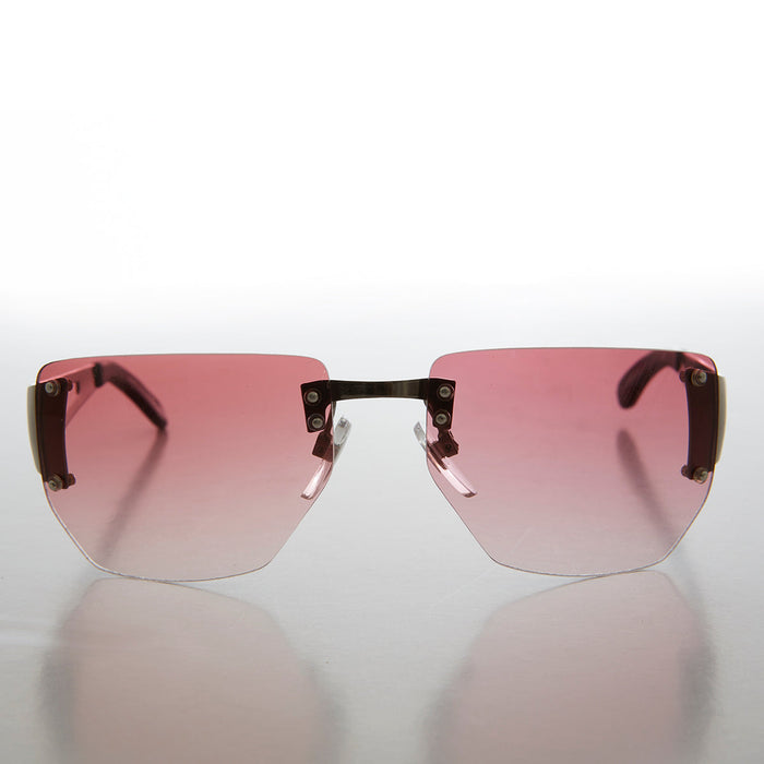 SUNGLASS MUSEUM Rimless y2k Sunglass - Emerson