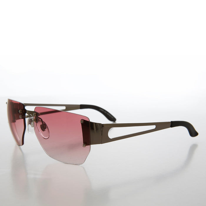 SUNGLASS MUSEUM Rimless y2k Sunglass - Emerson