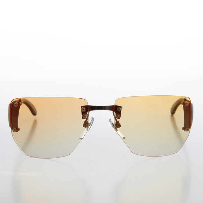 SUNGLASS MUSEUM Rimless y2k Sunglass - Emerson