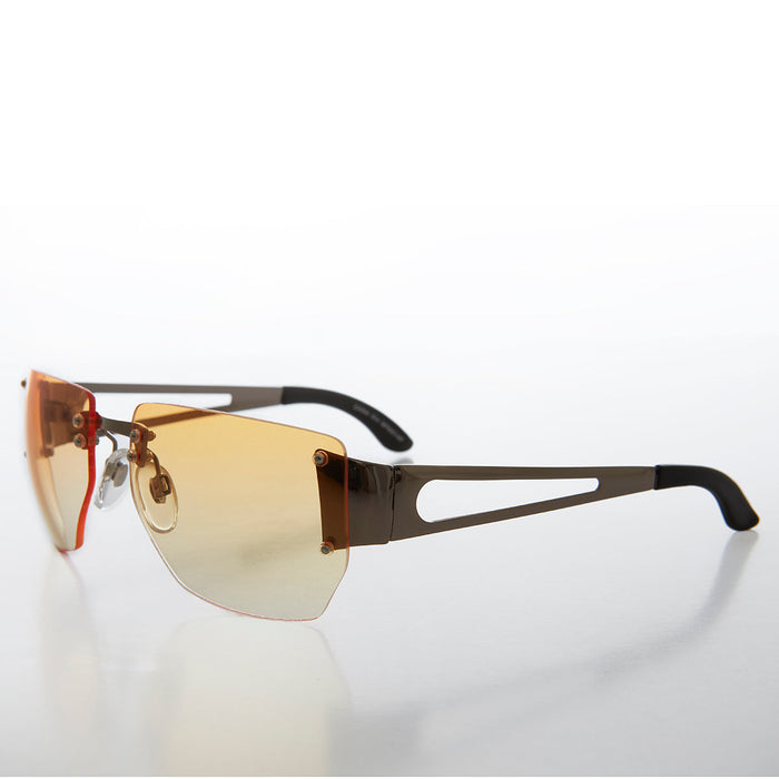 SUNGLASS MUSEUM Rimless y2k Sunglass - Emerson