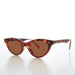 SUNGLASS MUSEUM Kid's Size Cat Eye Vintage Deadstock Sunglasses - Emilia - Product image