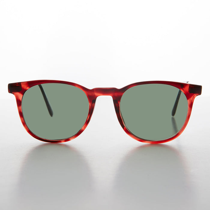 SUNGLASS MUSEUM Classic Rounded-Square Vintage Sunglasses - Enzo