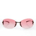 SUNGLASS MUSEUM Large Oval Vintage Sunglasses - Eugena - Product image