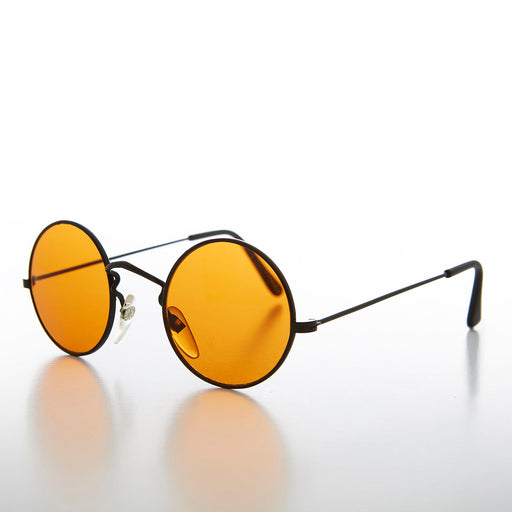 image of sunglasses model SUNGLASS MUSEUM Round Colored Lens Vintage Sunglass - Euro