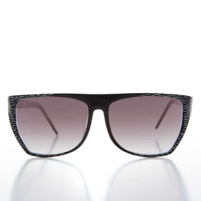 SUNGLASS MUSEUM Square 80s Unisex Vintage Sunglasses - Evelin