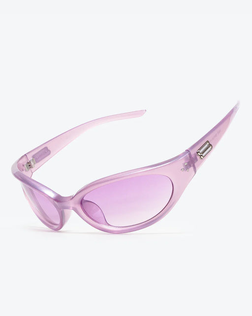 GLEAMLEY EDAT - Pastel Purple Lenses, Transparent Purple Frame - Product image