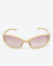 GLEAMLEY EDAT - Violet Lenses, Butter Frame - Product image