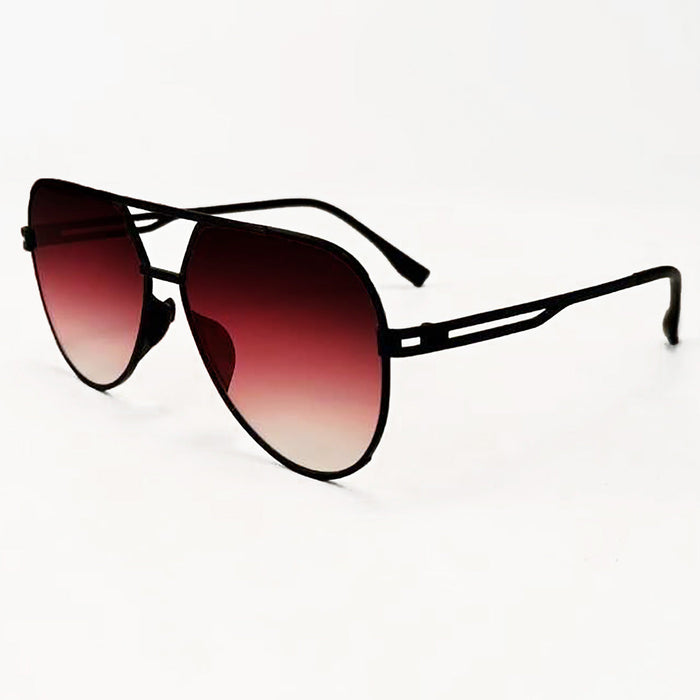 TOPFOXX Sunglasses Untangled x Emily - Tangle Free - Ruby Aviator Sunglasses