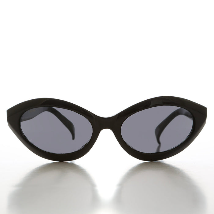 SUNGLASS MUSEUM Curved Cat Eye Vintage Sunglasses - Fagan