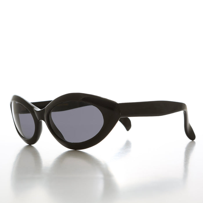 SUNGLASS MUSEUM Curved Cat Eye Vintage Sunglasses - Fagan