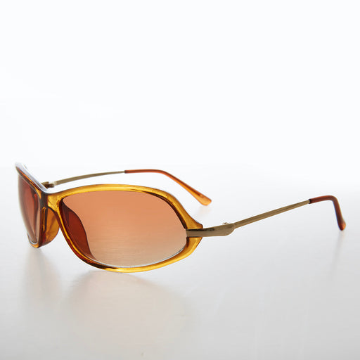 SUNGLASS MUSEUM Retro Futuristic Colorful Vintage Sunglasses - Faith - Product image