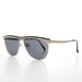 image of sunglasses model SUNGLASS MUSEUM Simple Silver 80s Vintage Sunglasses - Rocha