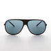 image of sunglasses model SUNGLASS MUSEUM SUNGLASS MUSEUM Polarized Glass Lens Aviator Vintage Sunglass - Flight Captain