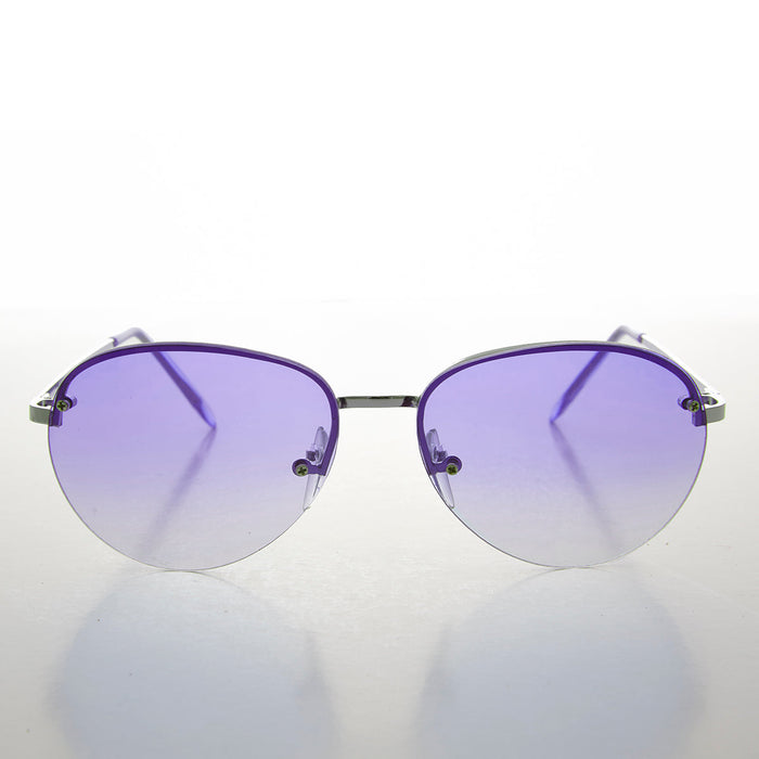 Chic Gradient Color Tinted Lens 90s Sunglass - Flow