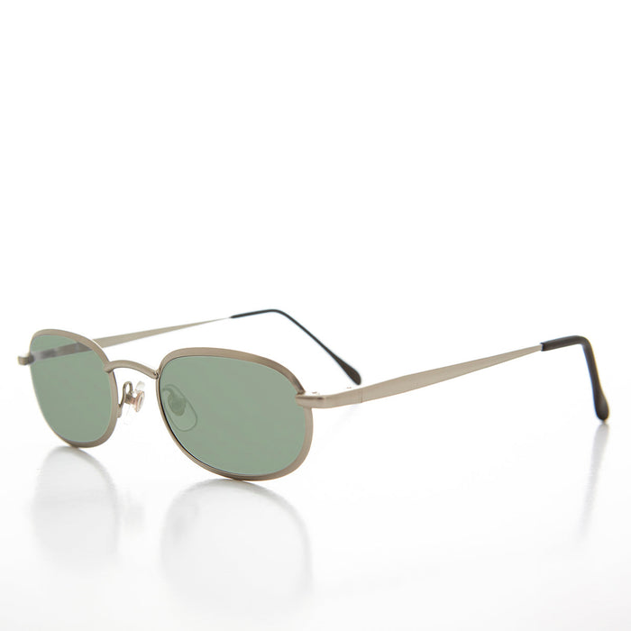 SUNGLASS MUSEUM Oval Alloy Vintage Sunglasses - Hall