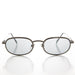 image of sunglasses model SUNGLASS MUSEUM Oval Metal Half Frame Transition Glass Lens Vintage Sunglass - Foster