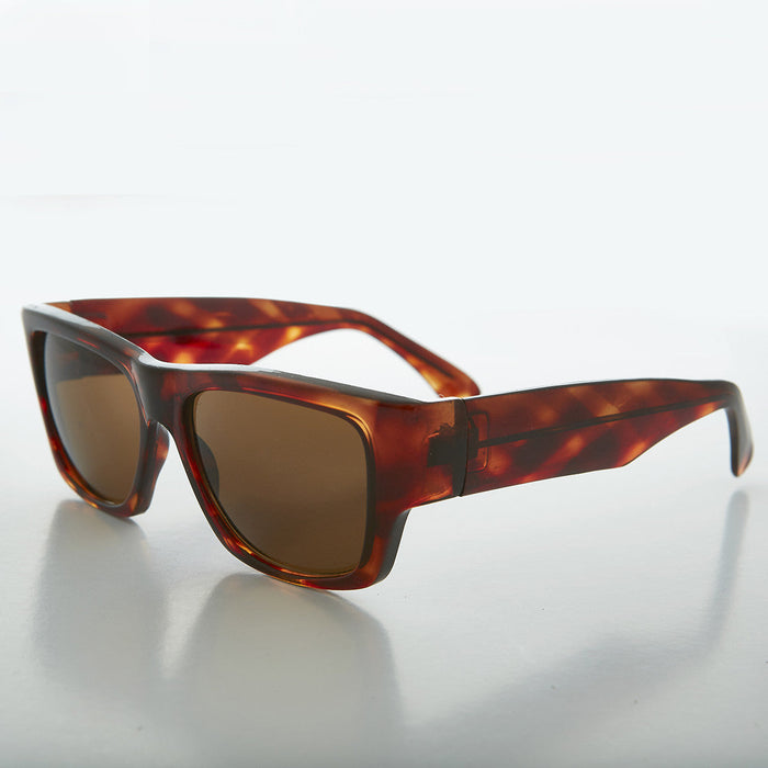 SUNGLASS MUSEUM Big Square Men's Vintage Sunglass - Freddy