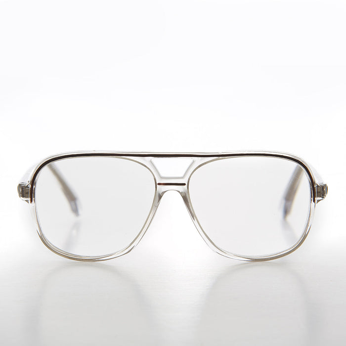 SUNGLASS MUSEUM Square Retro Aviator Reading Glasses - Billy