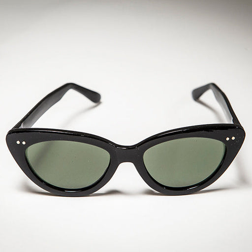 SUNGLASS MUSEUM Classic Women's Cat Eye Sunglass with Studs - Frenchy - Product image