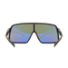 image of sunglasses model Rockwell Time Forza (Black/Blue Anti-Reflective, Mirrored, Oleo-phobic Lens)
