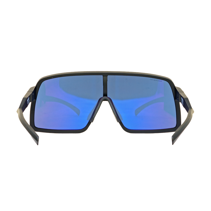image of sunglasses model Rockwell Time Forza (Black/Blue Anti-Reflective, Oleo-phobic Lens)