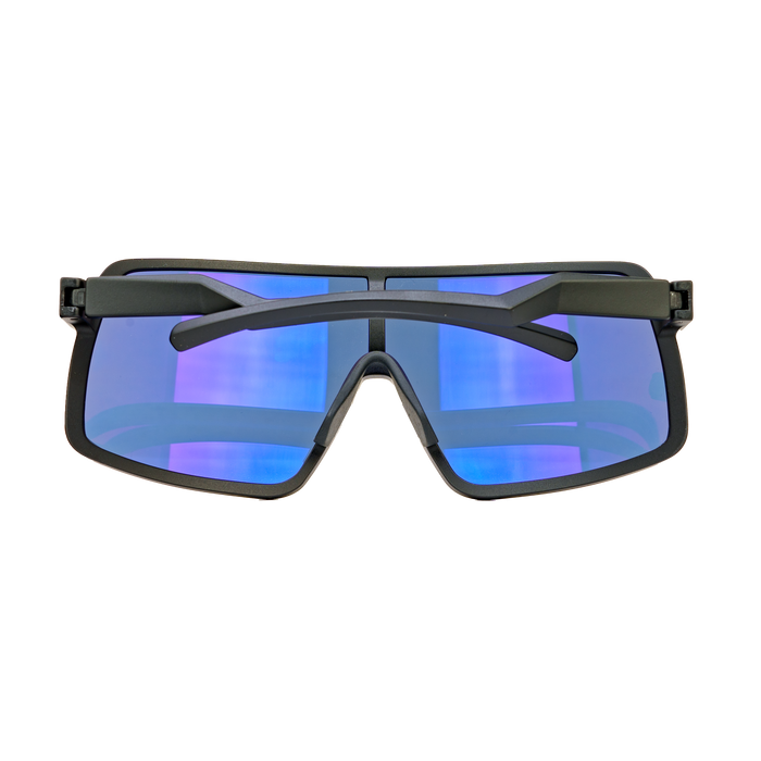 image of sunglasses model Rockwell Time Forza (Black/Blue Anti-Reflective, Oleo-phobic Lens)