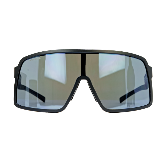 image of sunglasses model Rockwell Time Forza (Black/Silver Anti-Reflective, Mirrored, Oleo-phobic Lens
