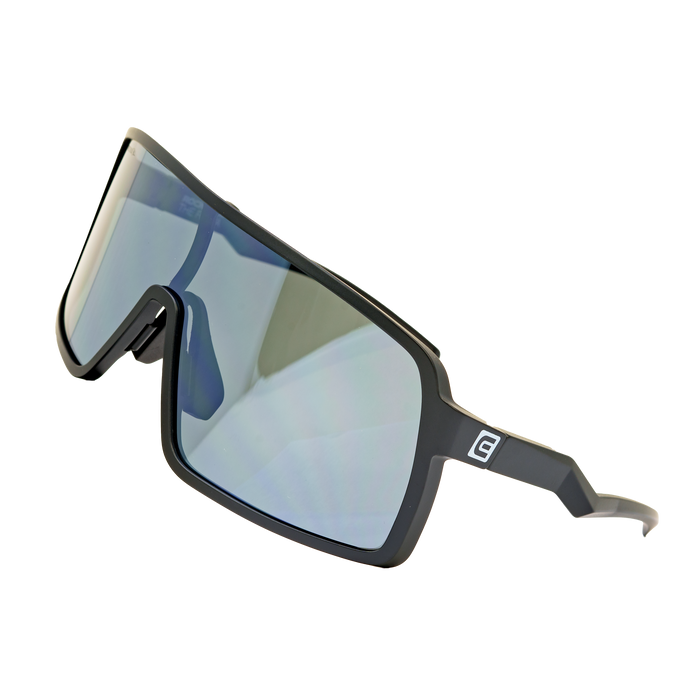 image of sunglasses model Rockwell Time Forza (Black/Silver Anti-Reflective, Mirrored, Oleo-phobic Lens