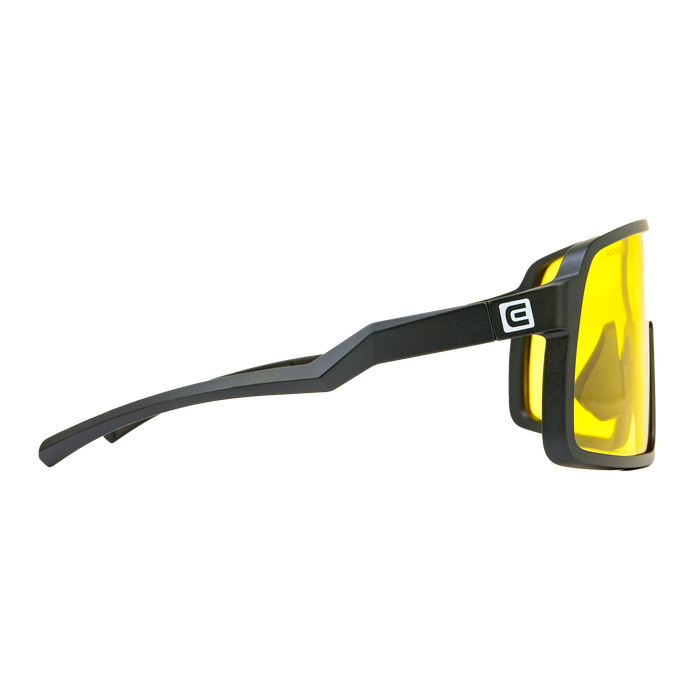 image of sunglasses model Rockwell Time Forza (Black/Yellow) Anti-Reflective, Oleo-phobic Lens