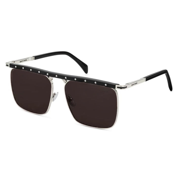 image of sunglasses model SAINT OWEN SAINT OWEN Sunglasses PHOENIX Black | Grey | Silver Studs