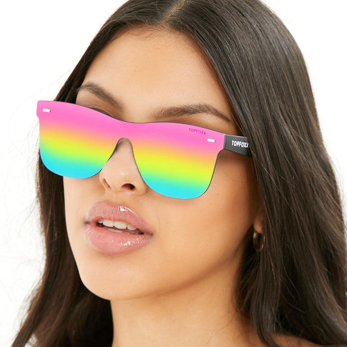 TOPFOXX Sustainable Future - Multicolor Square Wayfarer Sunglasses - Product image