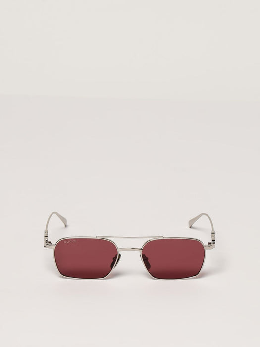 Gucci Sunglasses Woman Silver