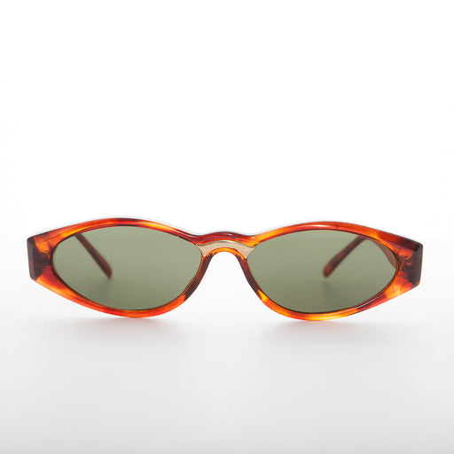 SUNGLASS MUSEUM Sleek 90s Vintage Sunglass with Gold Detail - Gala - Product image