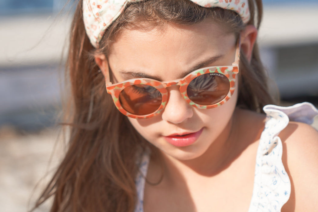 Classic | Sustainable Sunglasses | Plant-Based Bendable Polarized - Child | 3-8 Y | Ivory Tortoise