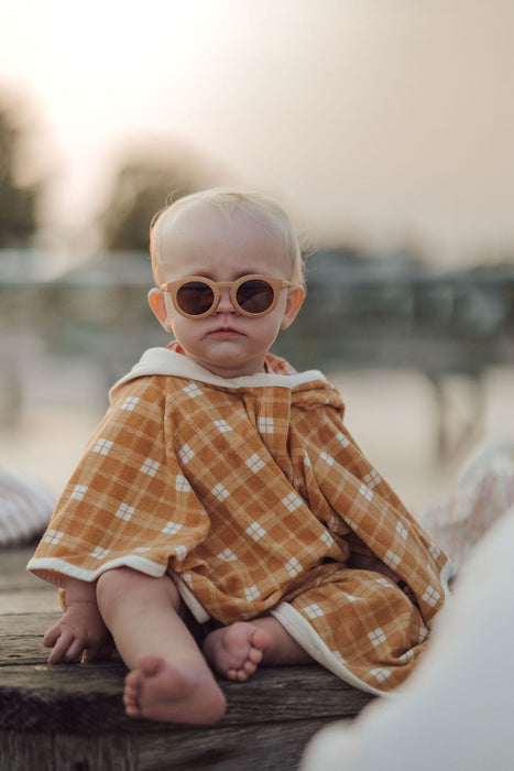 Classic | Sustainable Sunglasses | Plant-Based Bendable Polarized - Baby | 0-2 Y | Tortoise