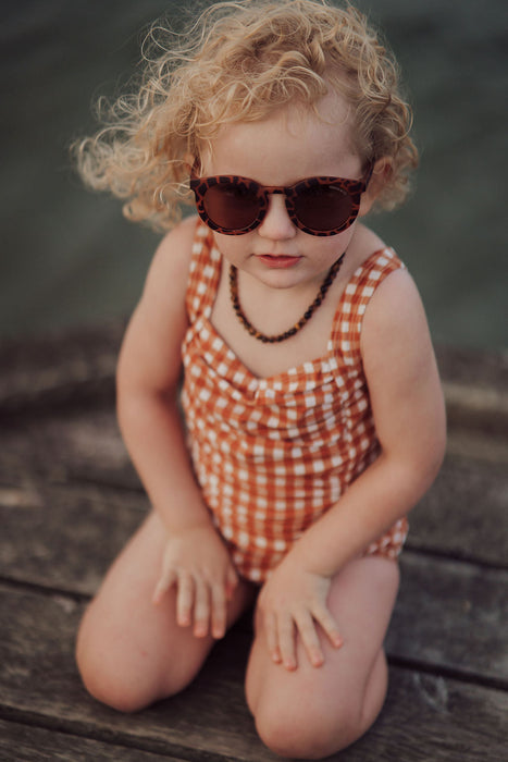 Classic | Sustainable Sunglasses | Plant-Based Bendable Polarized - Baby | 0-2 Y | Tortoise