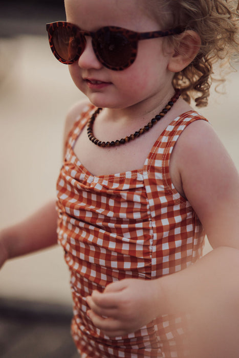 Classic | Sustainable Sunglasses | Plant-Based Bendable Polarized - Child | 3-8 Y | Ivory Tortoise